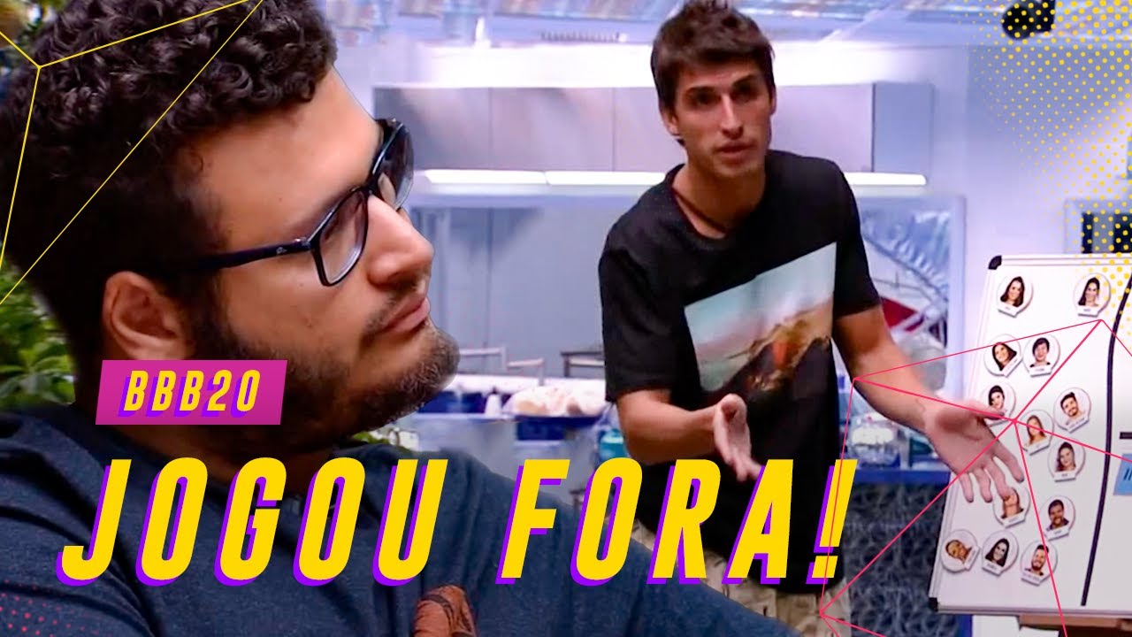PRIOR JOGA FOTO DE VICTOR HUGO NA PLANTA E CRIA O MAIOR CLIM&Atilde;O 👀🔥 | BIG BROTHER BRASIL 20