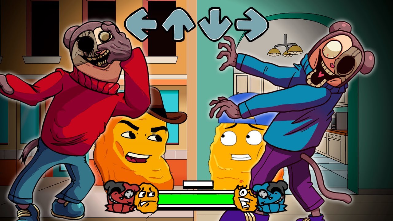 FnF Twiddlefinger x Triflethumb - JIMMY & Nugget VS MAX & Nugget | Friday Night Funkin'
