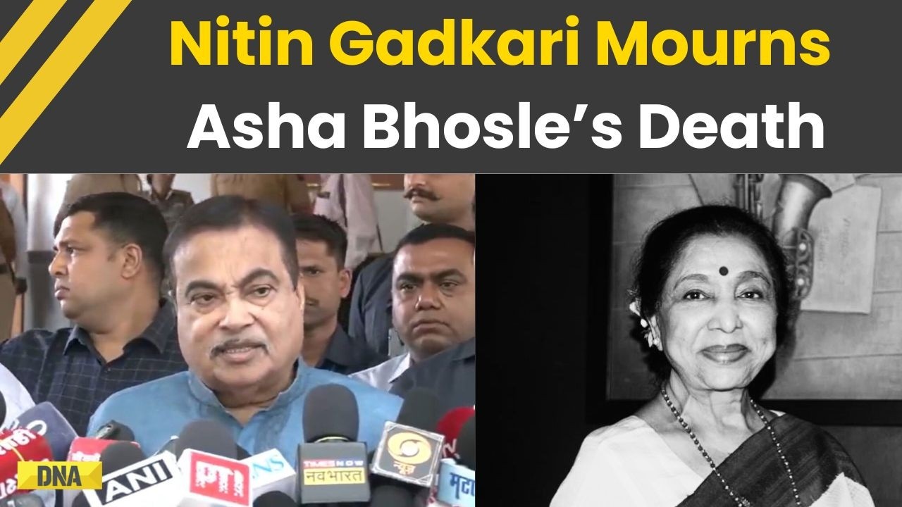 Asha Bhosle News: Union Minister Nitin Gadkari Mourns Asha Bhosle's Demise | Asha Bhosle Death