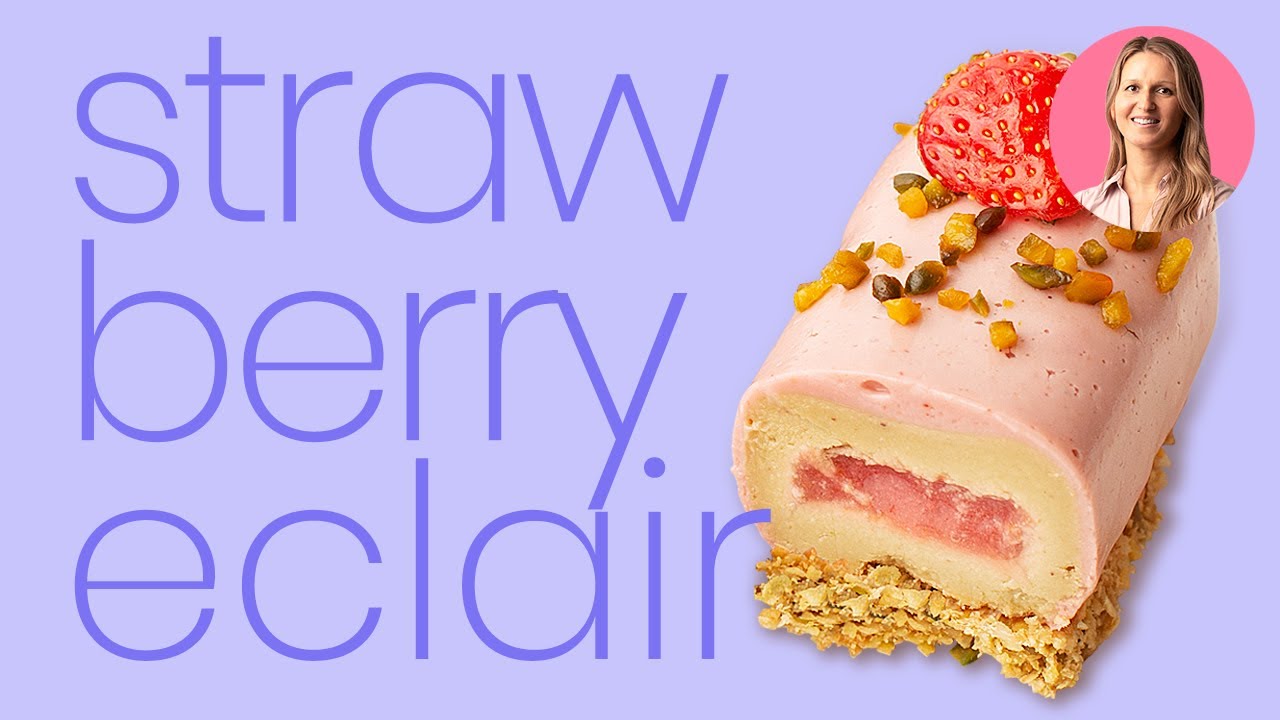 RAW VEGAN EKLERI s jagodama 🍓 i pistacijom