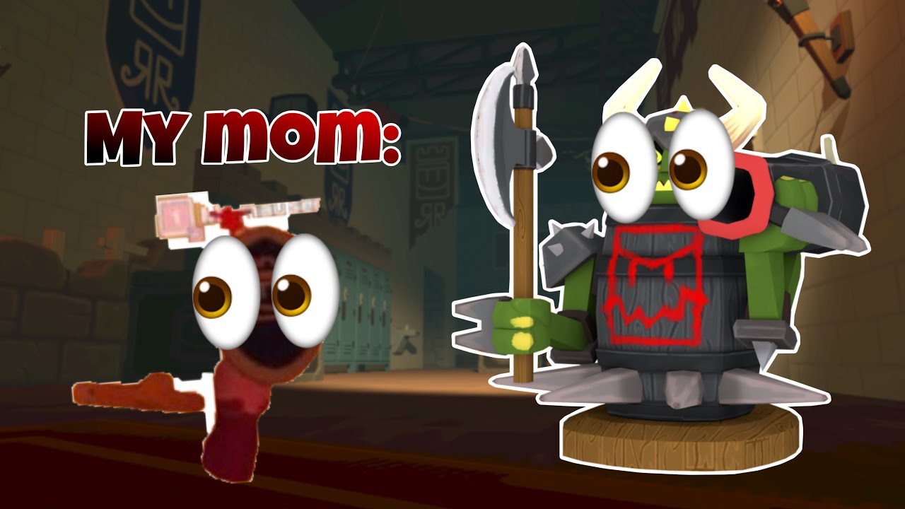 [Notatake2 reuploaded] my mom played golden trophy for the first time (she beat it first try)