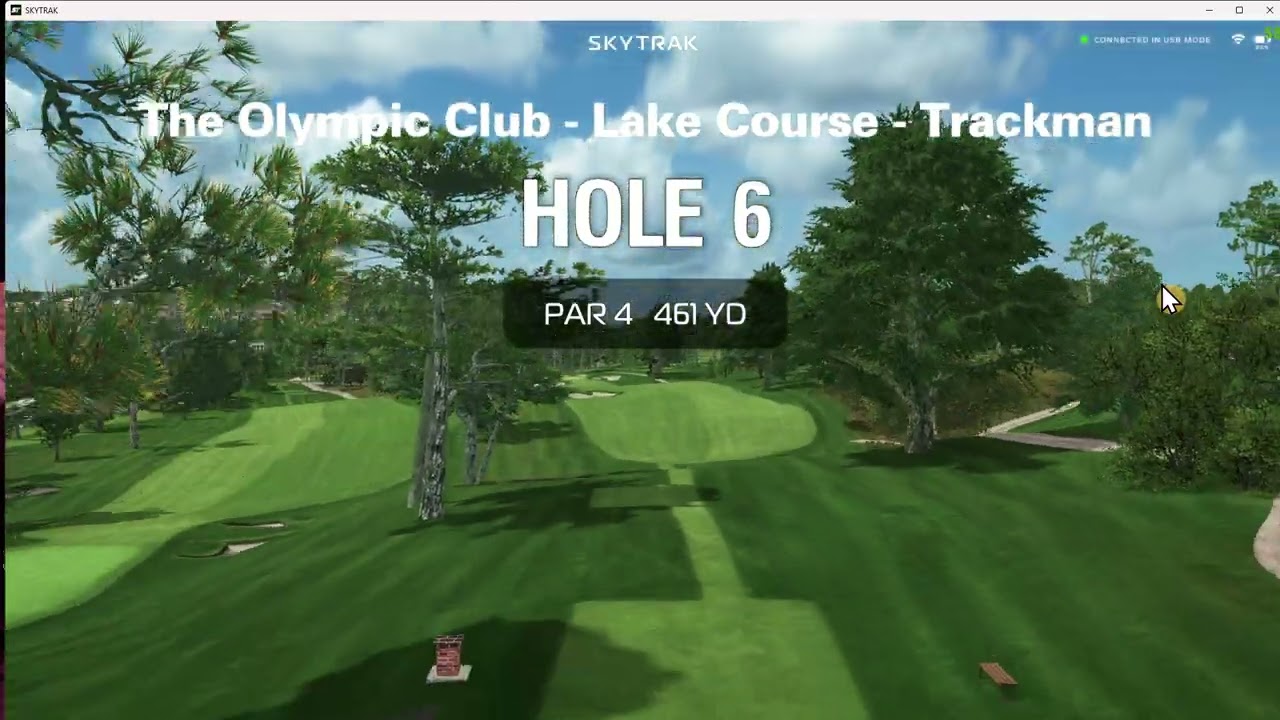 The Olympic Club   Lake Course   Trackman   SkyTrak+ Course