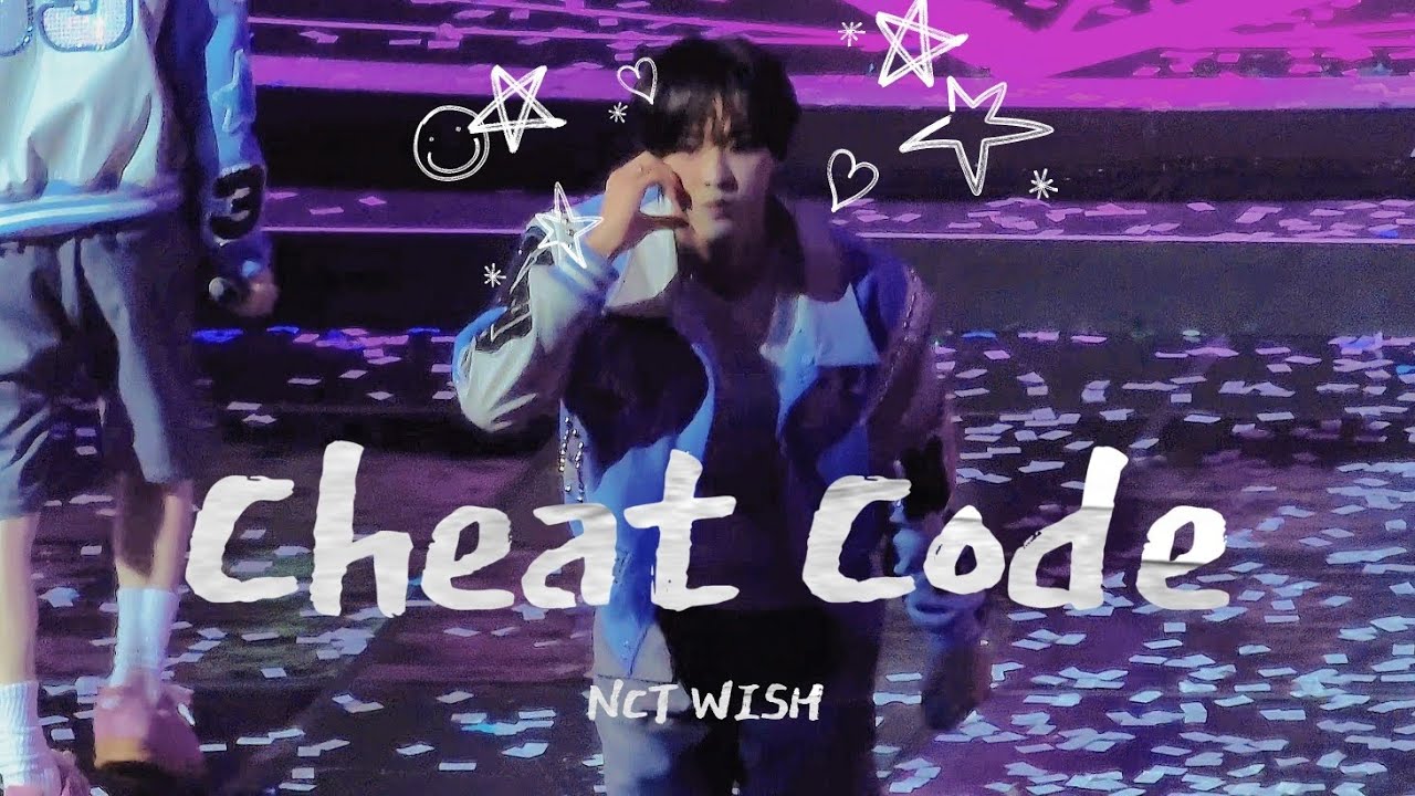[4K] 251101 엔시티 위시_치트코드 cheat code 직캠 | NCT WISH 1st concert Our WISH 중콘