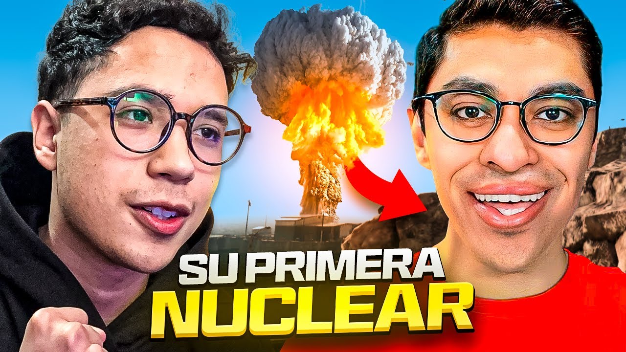 Le REGALÉ su PRIMER NUCLEAR a un STREAMER de WARZONE 🥹
