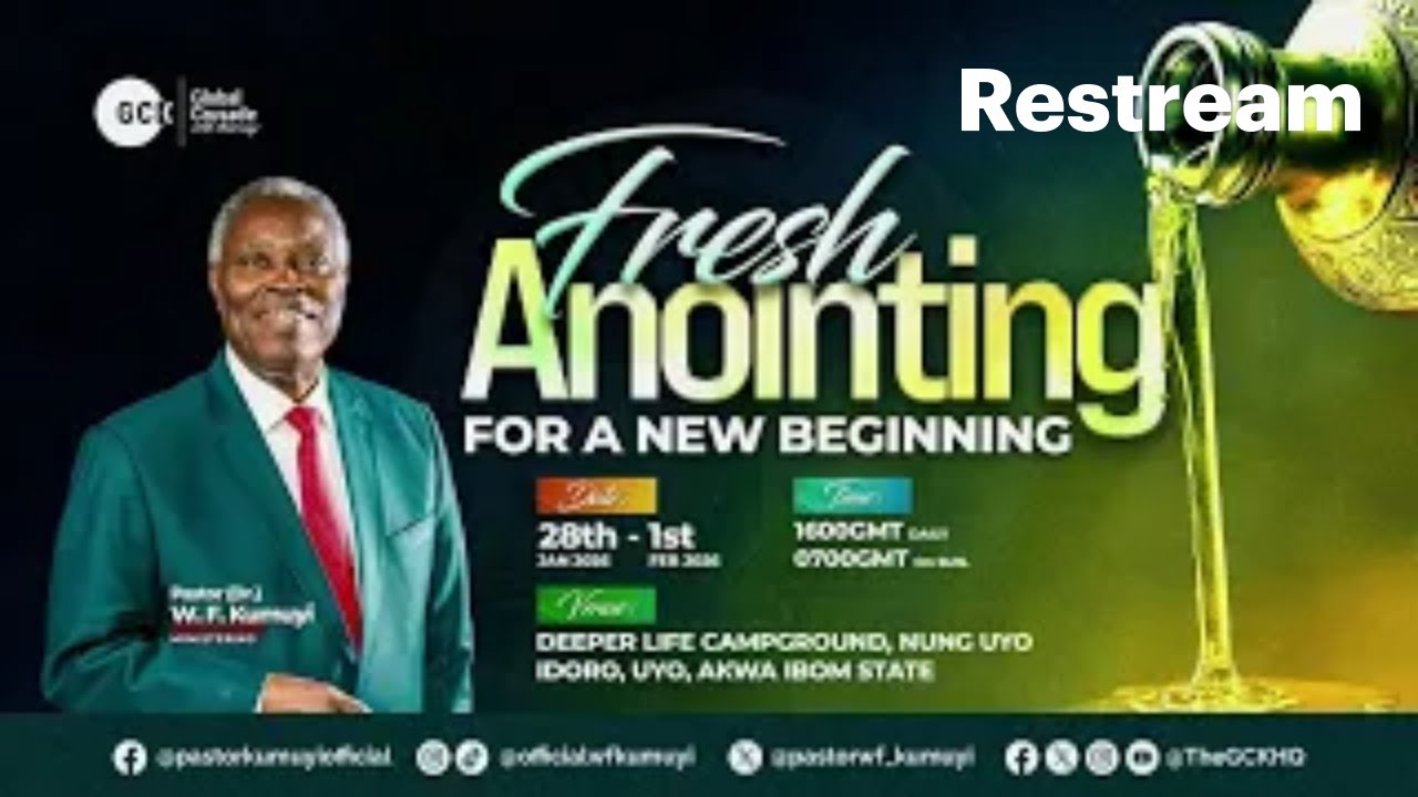 Fresh Anointing for a New Beginning || Day 4 || GCK
