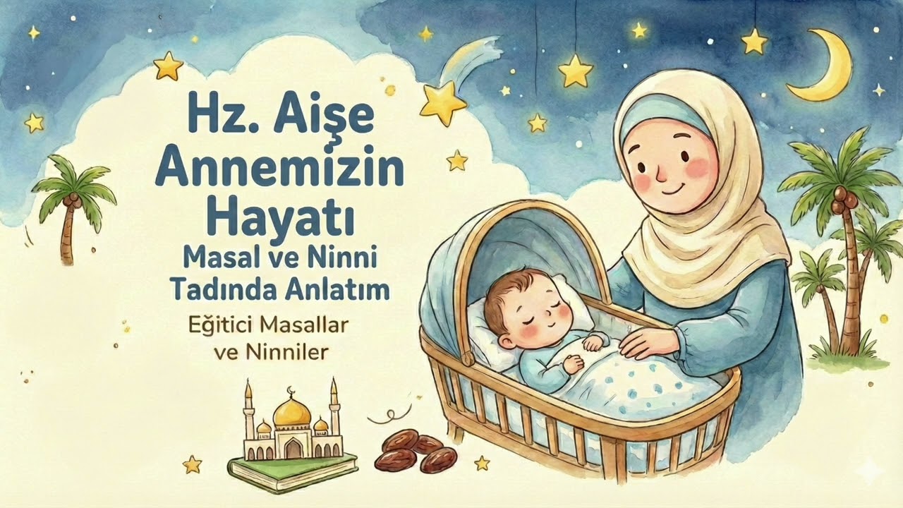 Müminlerin Annesi Hazreti Âişe | Uyku Vakti Masalı 🌙 Çocuklar İçin
