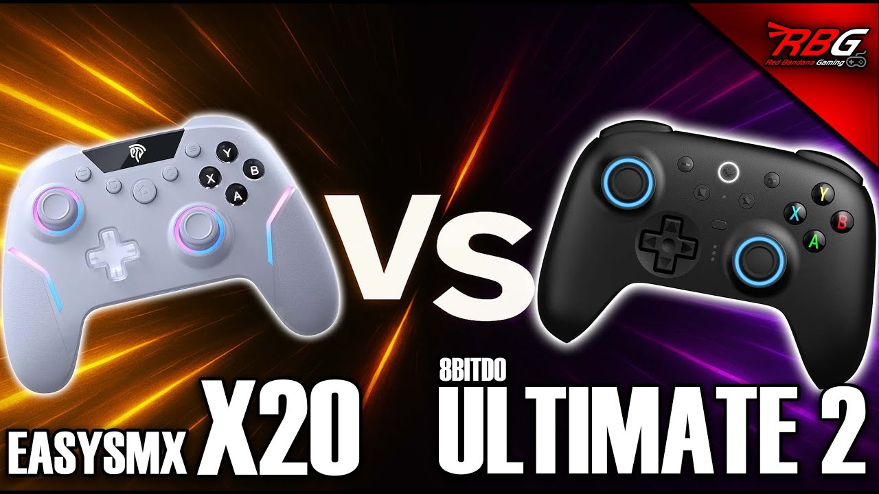 EasySMX X20 VS 8BitDo Ultimate 2 - Ultimate PC Pro Controller Showdown!