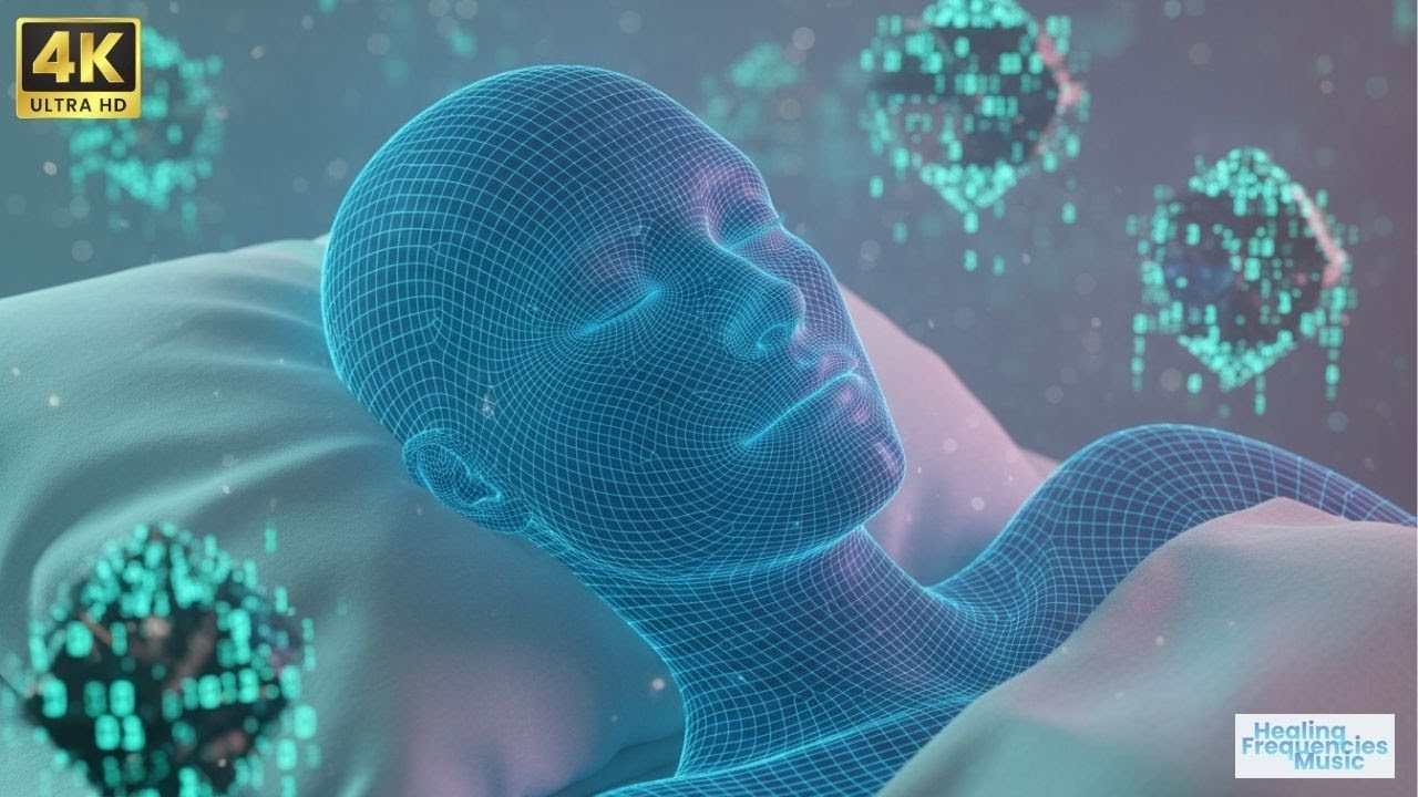 432Hz + 528Hz + 963Hz | The DEEPEST Healing Sleep Whole Body Regeneration, Relieve Stress
