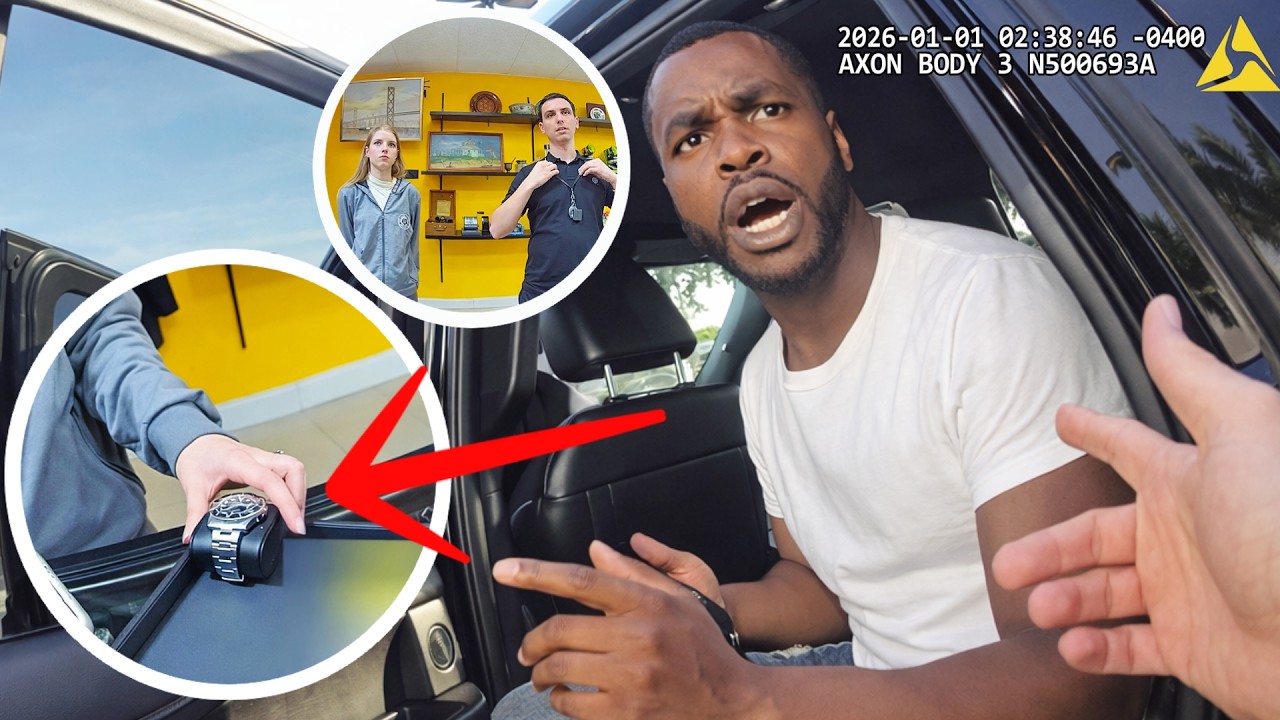 Cops Surprise Scammer Buying Rolex With Stolen Credit Card | Police Bodycam