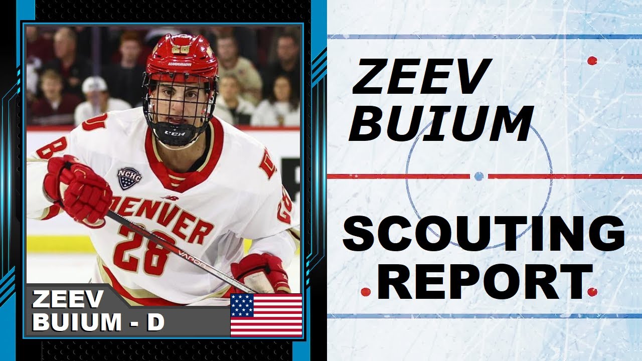 ZEEV BUIUM Highlights | 2024 NHL Draft