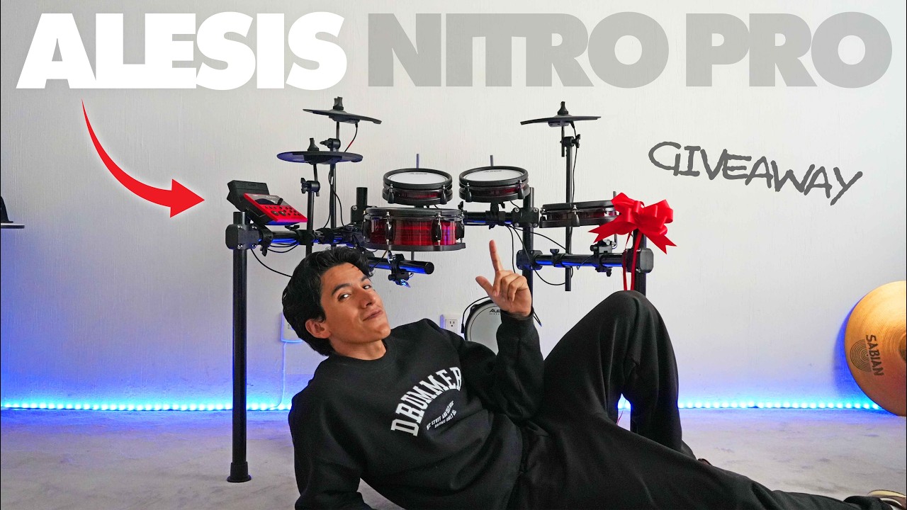 Я разыгрываю электронную ударную установку Alesis Nitro Pro!