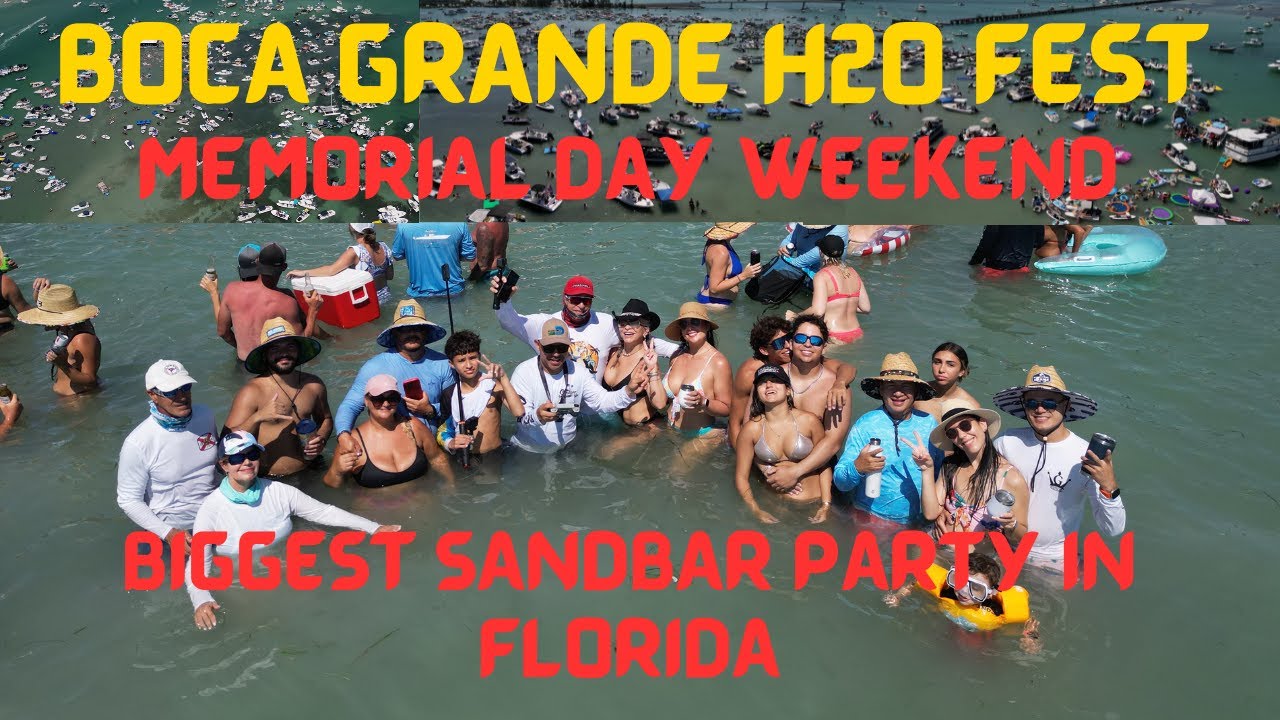 2024 Memorial Day H2O fest boca grande sandbar