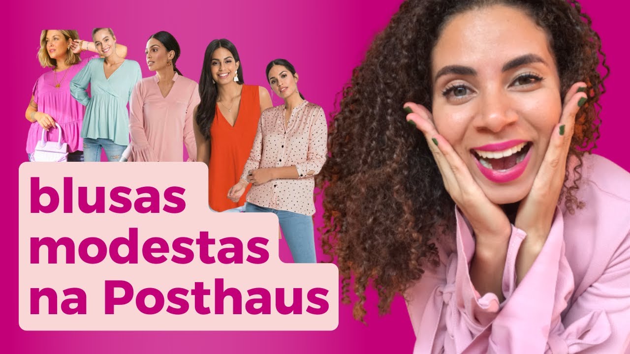 Blusas modestas que comprei na Posthaus | @flaviakellys #modamodesta