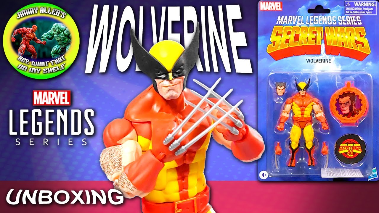 UNBOXING - Marvel Legends - WOLVERINE - Hasbro - Action Figure - SECRET WARS