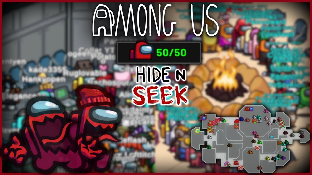 Among Us 50 Players Hide N Seek