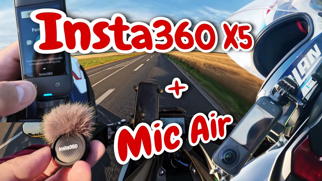 Insta360 X5 Low Light Test + Mic Air Soundcheck