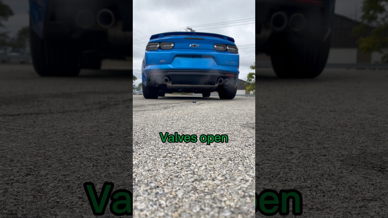 У Camaro SS 2024 года потрясающая штатная выхлопная система!!&hellip; #Camaro #camaross