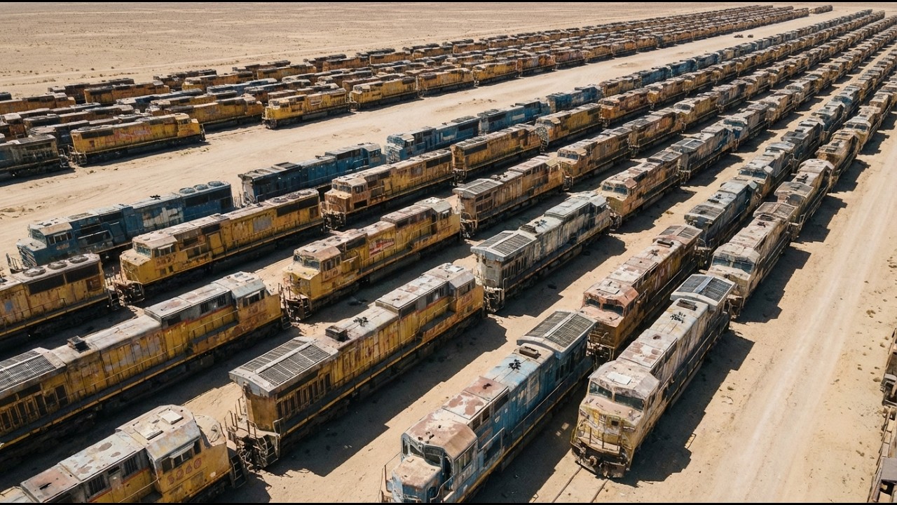 Why Railroads Leave Million-Dollar Locomotives to Rot (And Why It’s “Smart”)