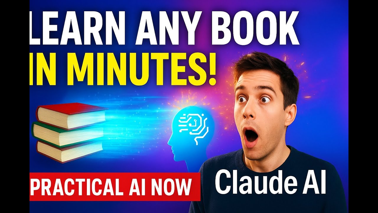 Learn ANY Book in Minutes with Claude AI (Save Time & Boost Efficiency)