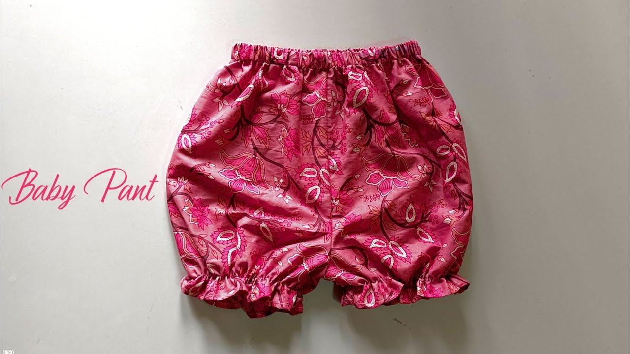 2-3  years Baby Pant Cutting And Stitching