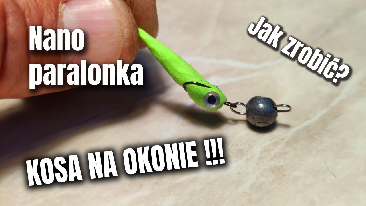 KOSA na OKONIE !!! Nano paralonka | Jak zrobić i o co chodzi ???