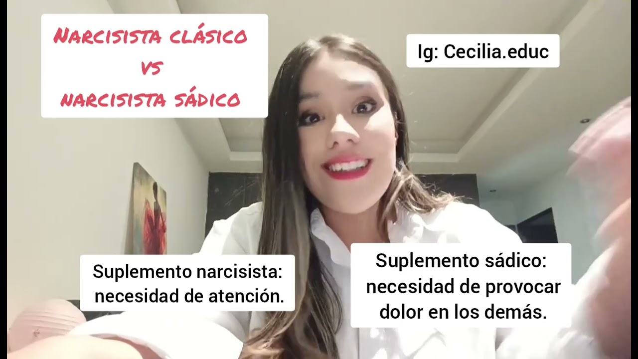 Narcisista sádico vs narcisista clásico.