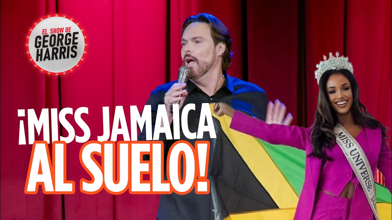 Miss Jamaica se cayó y nadie paró el show 😳👑 El Show de George Harris 24/11/25