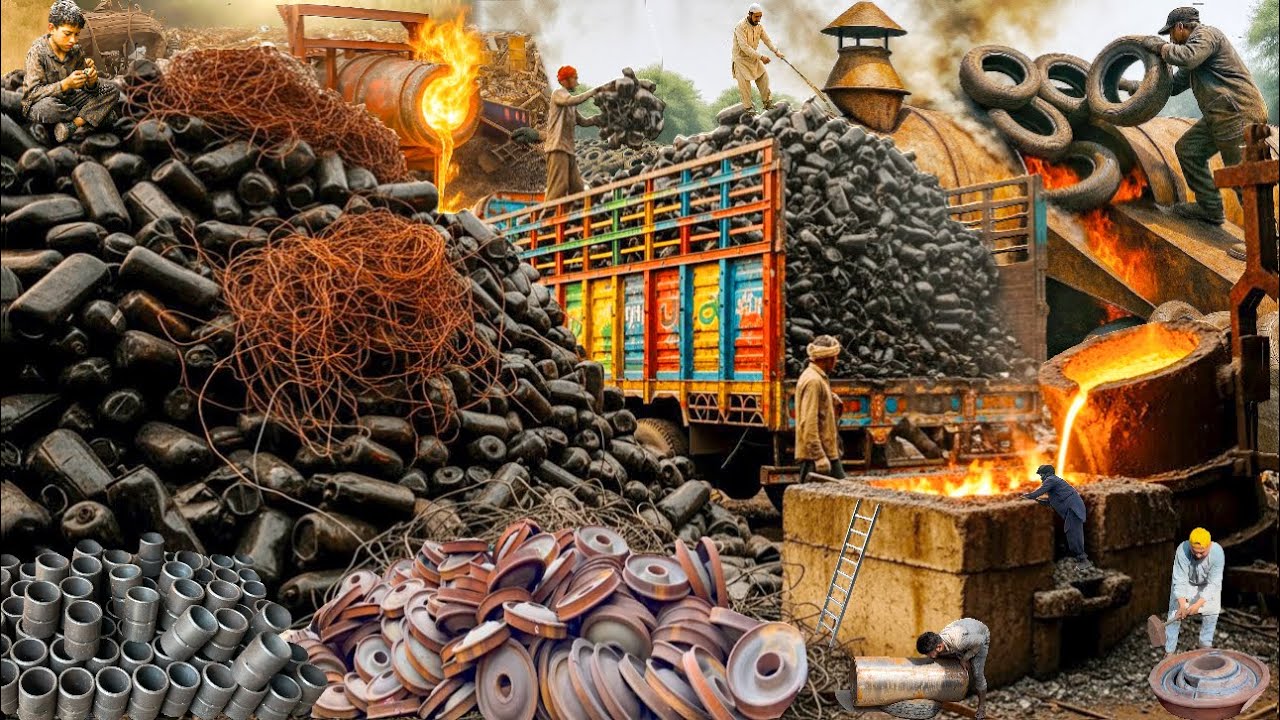 Phenomenal Recycling Processes That Blow Your Through ( Copper,Metal,Silver,Plastic and E-waste