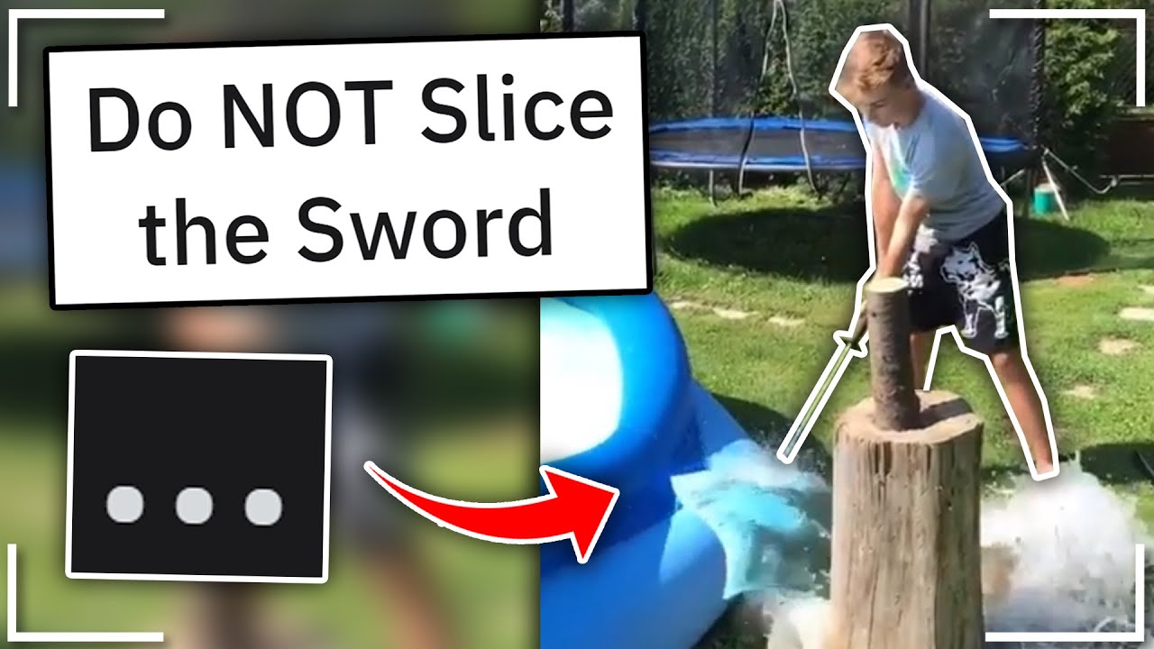 Real Life Fruit Ninja! | r/kidsarestupid