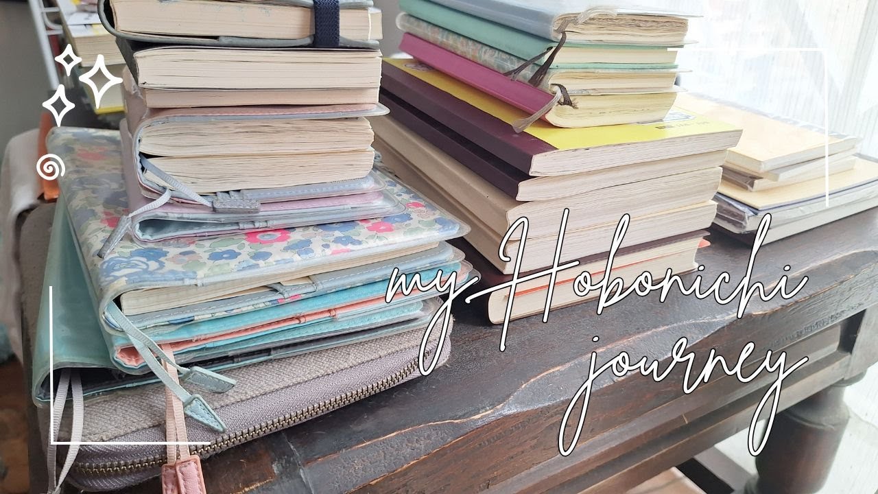 My hobonichi journey - Weeks, cousin, original, planner, and more!