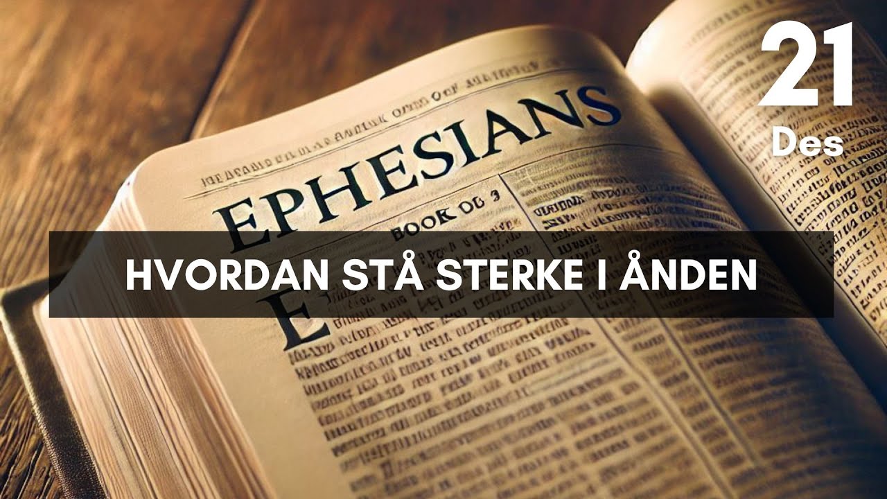 Ingunn Magnus: Efeserbrevet 6:14-24, 
