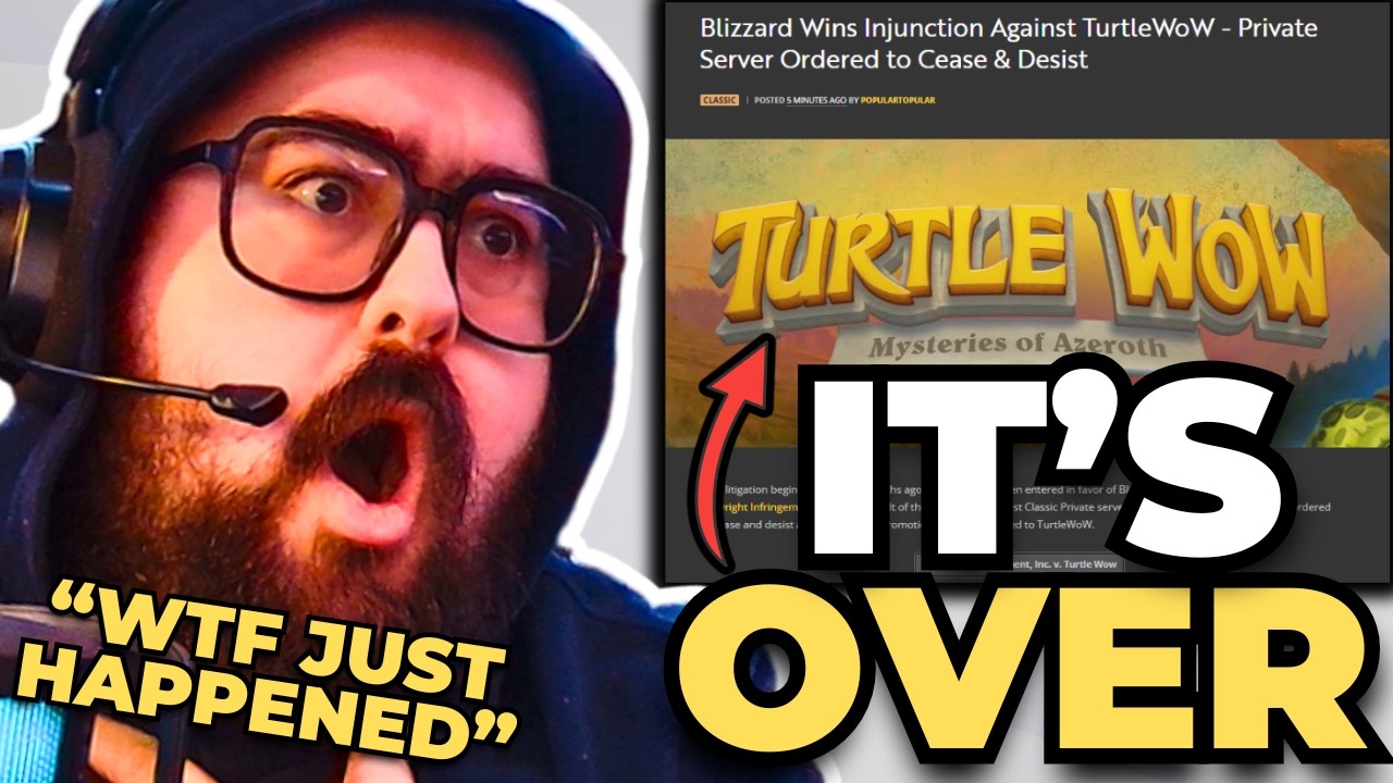 В WoW, похоже, всё кончено&hellip; Blizzard победила