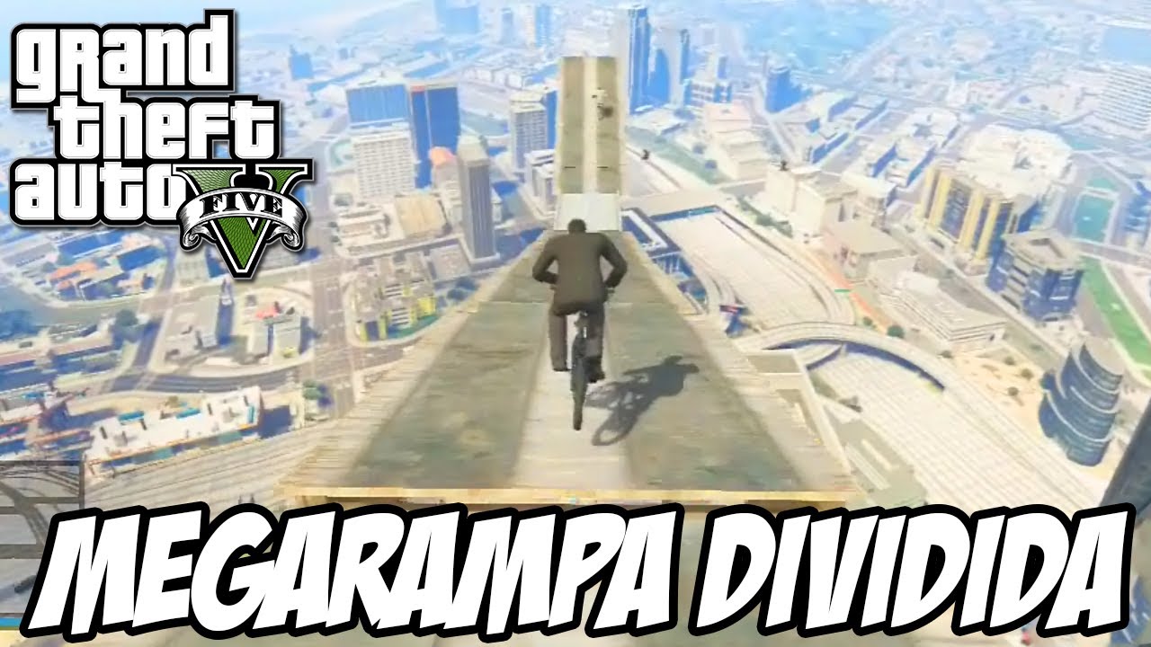 GTA V - A MEGARAMPA DIVIDIDA