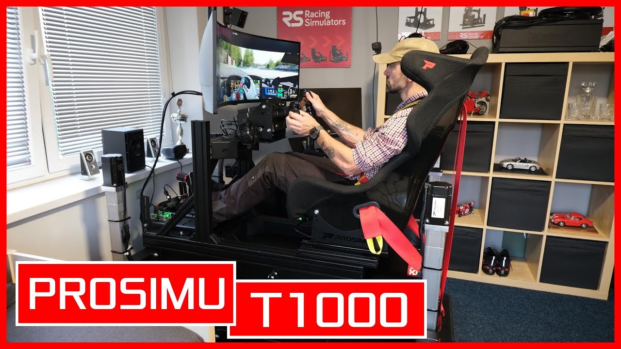 Nejlepší simulátor zážitek? PROSIMU T1000 - racingsimulators.cz