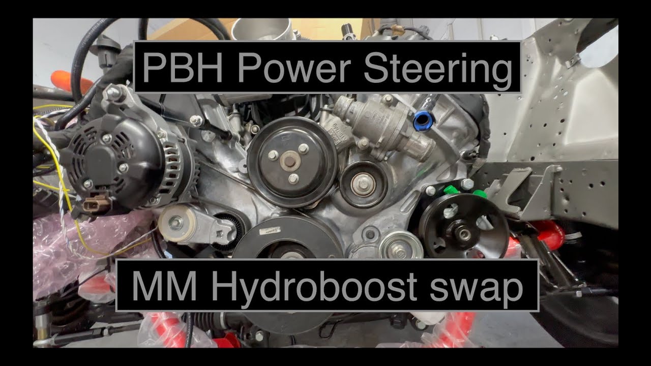 Hydroboost swapping My Foxbody and PBH accessory drive install (part one)