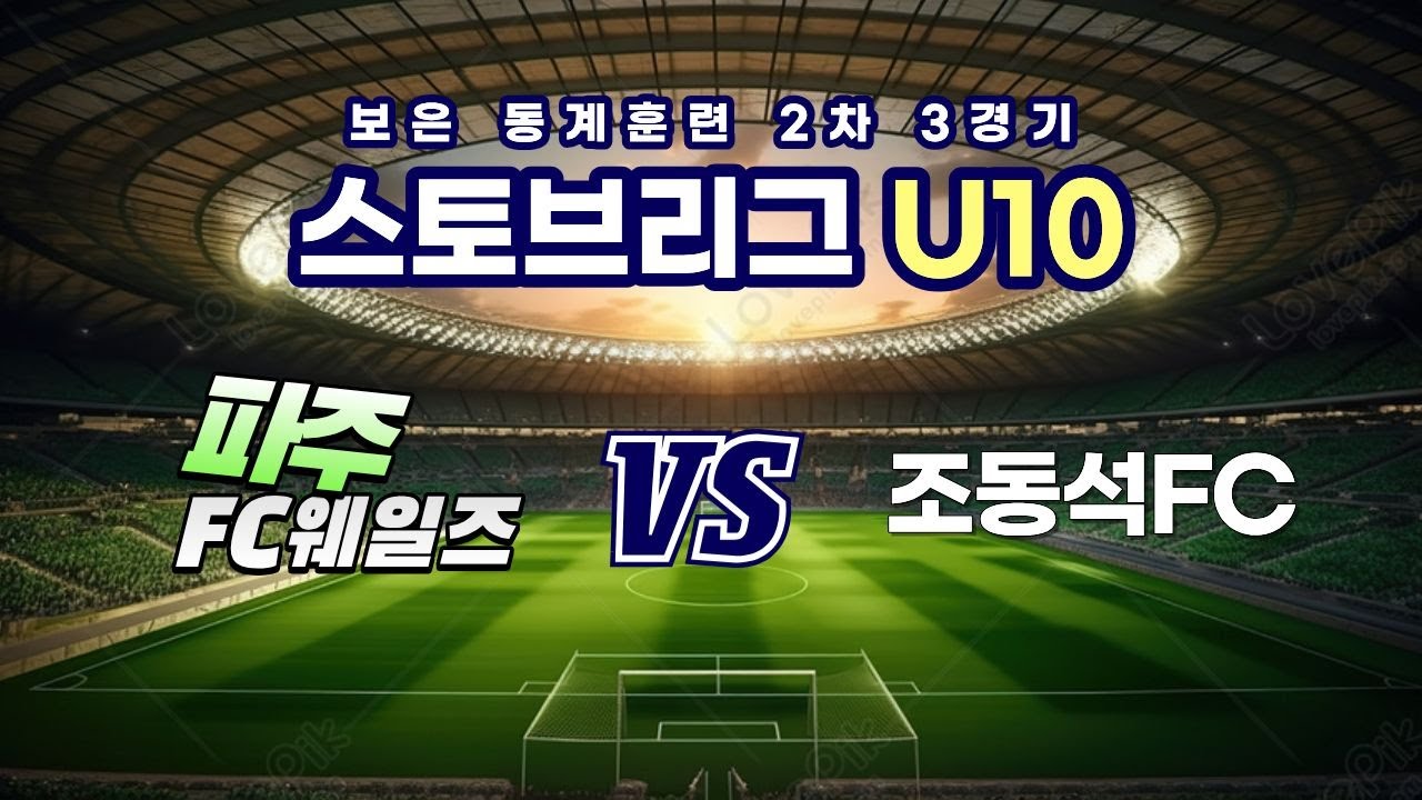 260206 보은 동계 2차 2일차 3경기 파주 FC웨일즈 VS 조동석FC