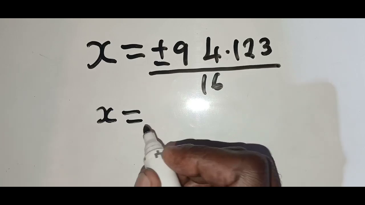 2023 G12 Mathematics || Quadratic Equation #Mathematics #2023 #quadraticequation 