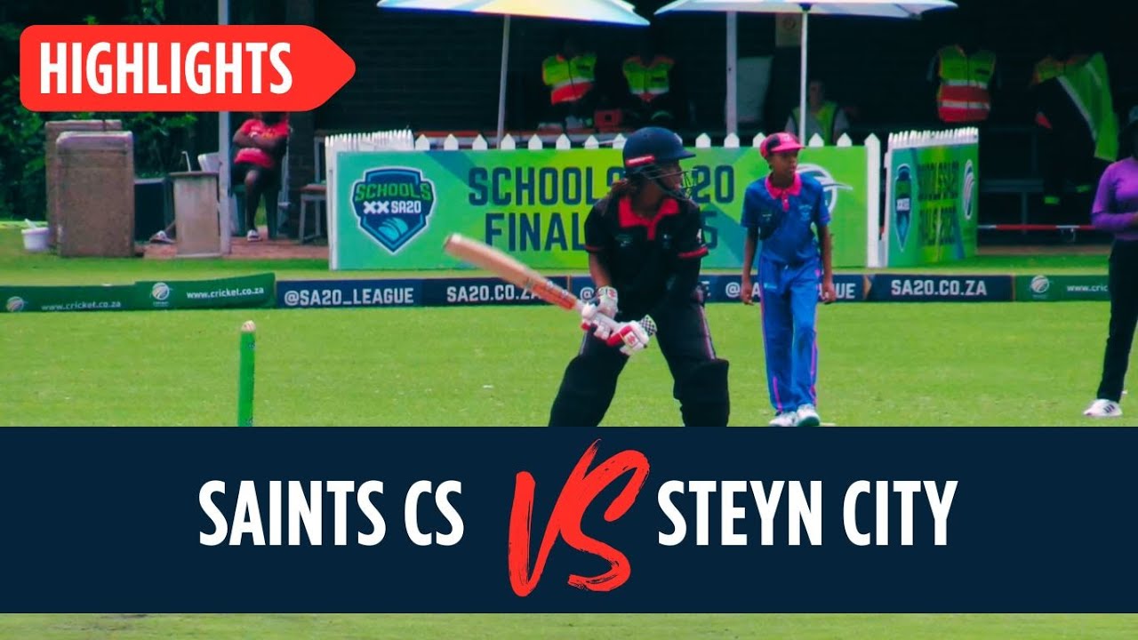 Cricket - Saints Christian School vs Steyn City School - Schools SA20 National Final - 15 March 2025
