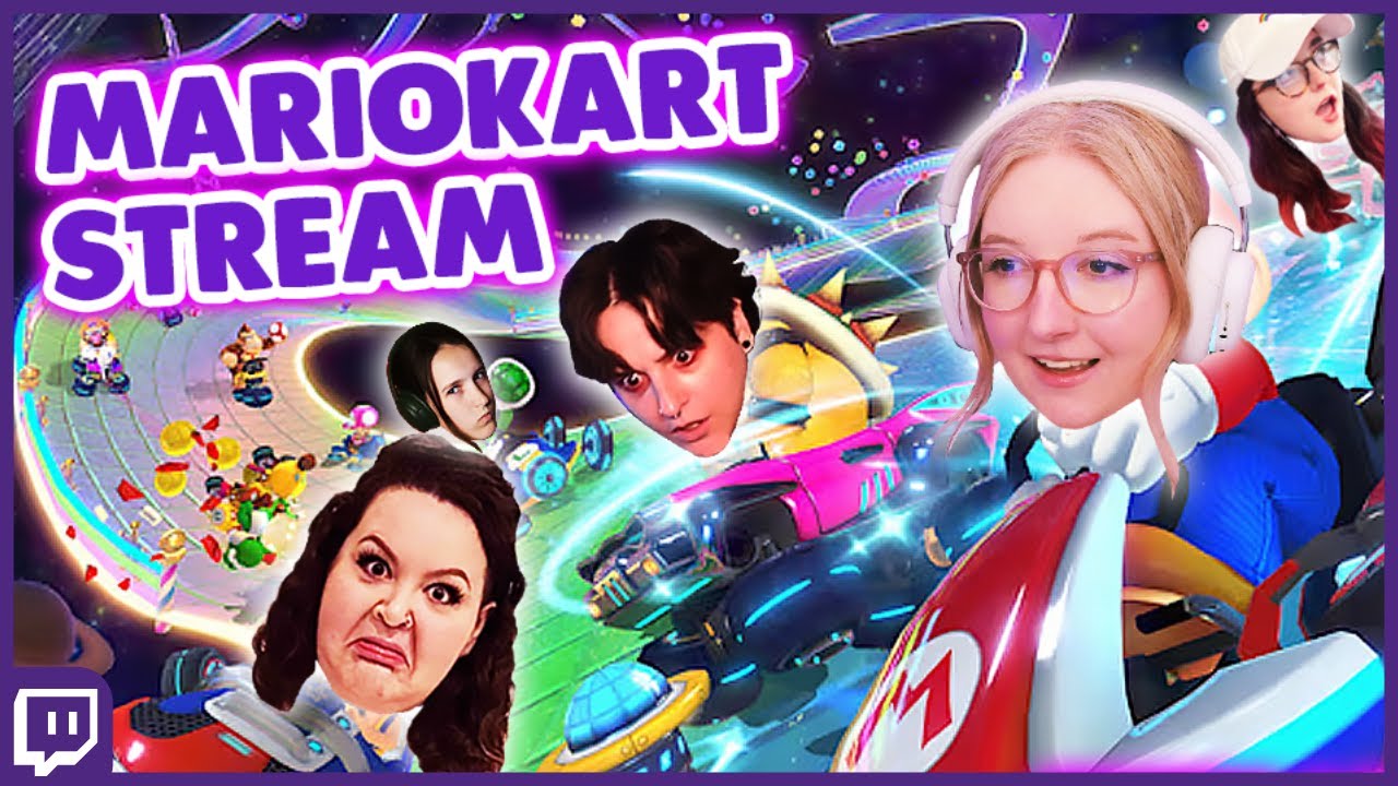 SIMMER MARIO KART FOR CHARITY | MomoMisfortune Twitch VOD |