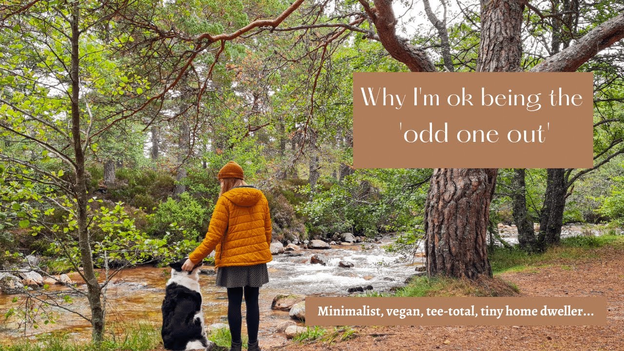 Why I’m ok being the odd one out - minimalist, vegan, tee-total, tiny home