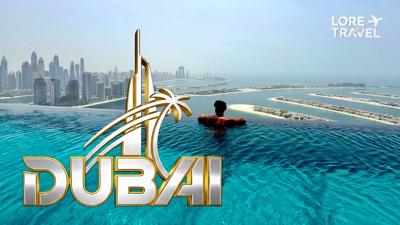 Sulla piscina 360 più alta del mondo a DUBAI (AURA SKY-POOL)🇦🇪