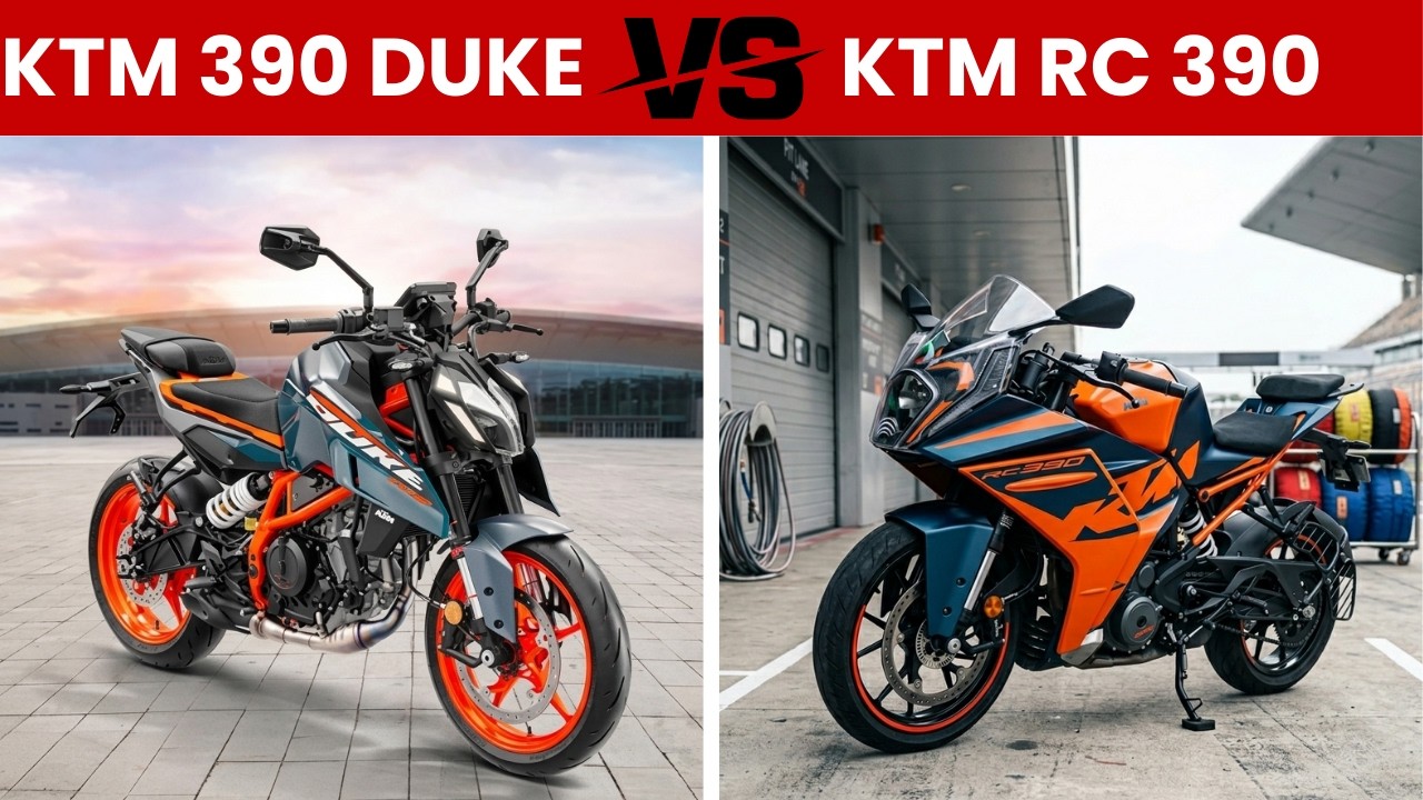 Сравнение KTM 390 Duke и RC 390 2026 года &mdash; суровая правда перед покупкой.