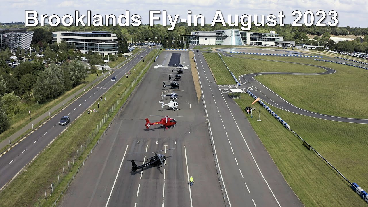 Brooklands Museum Helicopter Fly-in August 2023