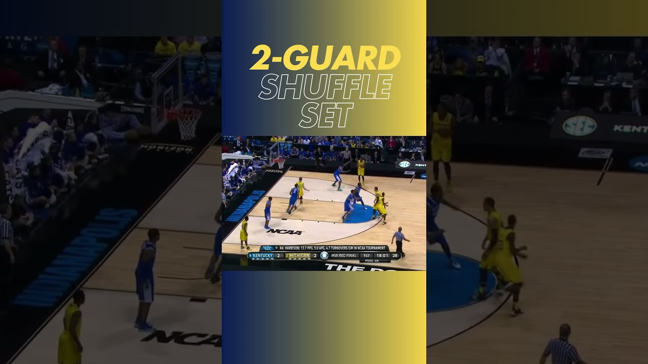 2-Guard Offense - Shuffle Set all the way through STS to spread ball screen #princetonoffense