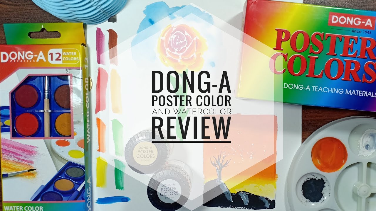 DONG-A Poster Color and Watercolor Review | Dong-A Sponsorship - JDarts 08