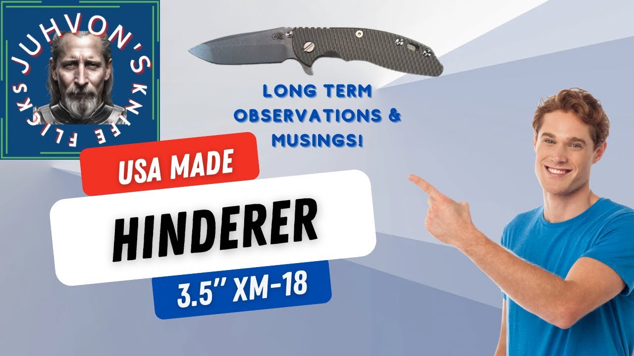 The 3.5” Hinder XM-18 “Spanto” in S45VN. Thoughts?