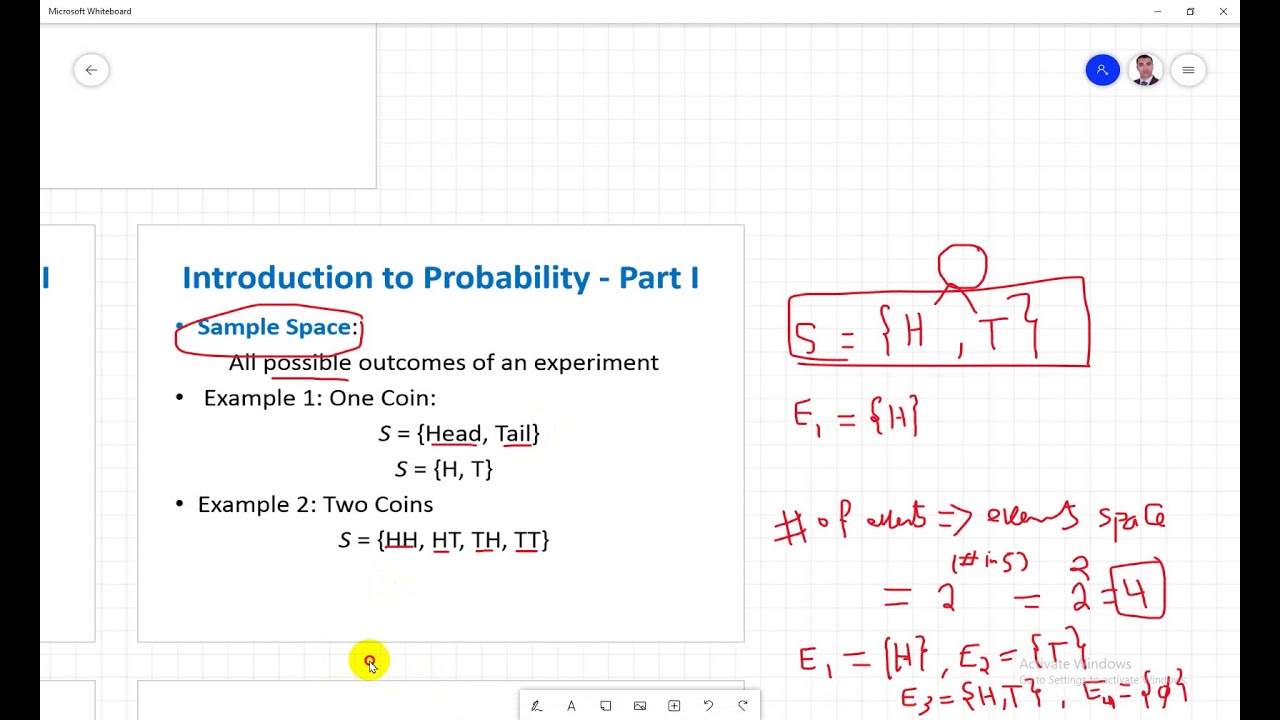 Introduction to Probability Part 1 (in Arabic)
