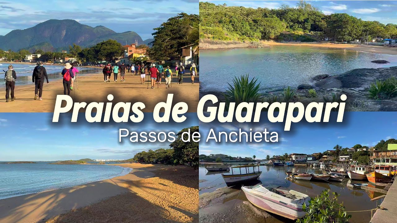Caminhada por 17 Praias de Guarapari | Trecho dos Passos de Anchieta