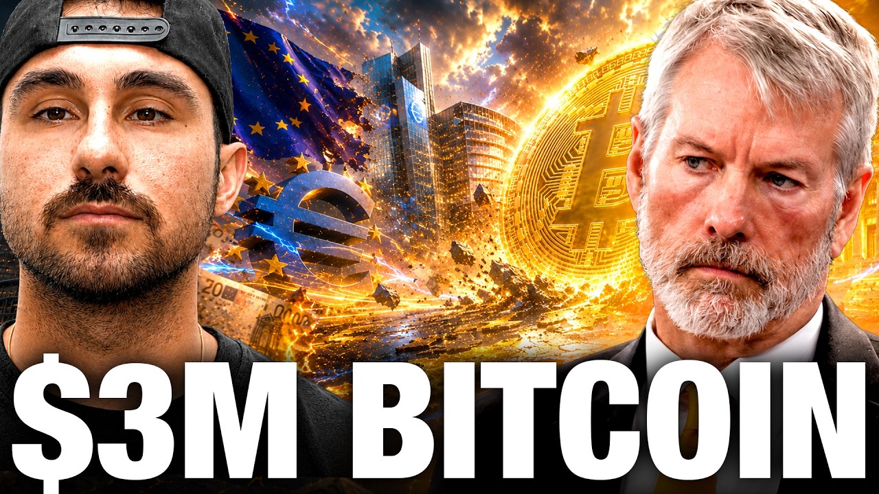Saylor's $145 Trillion Bitcoin Plan Just Hit Europe
