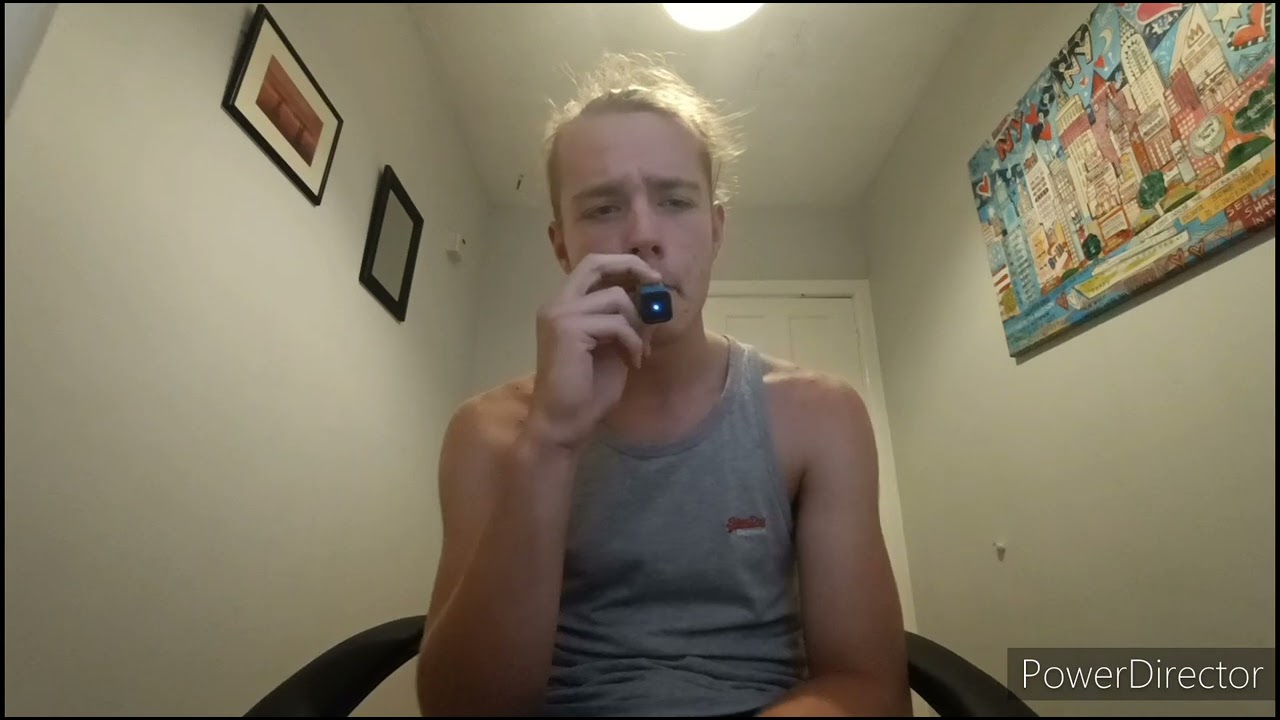 Blue Razz Lemonade Elux Legend vape review with clive may